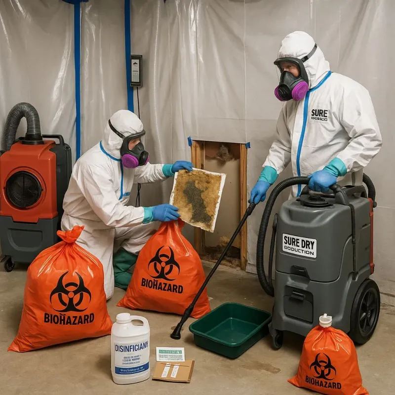 Contaminated Water Handling Protocols process in Newcomerstown, OH