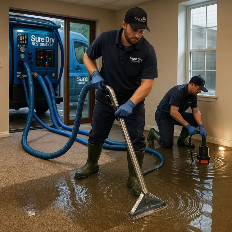 Water Extraction and Removal process in Newcomerstown, OH